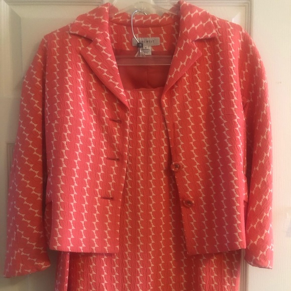 Nine West Pink Suit - Picture 1 of 4